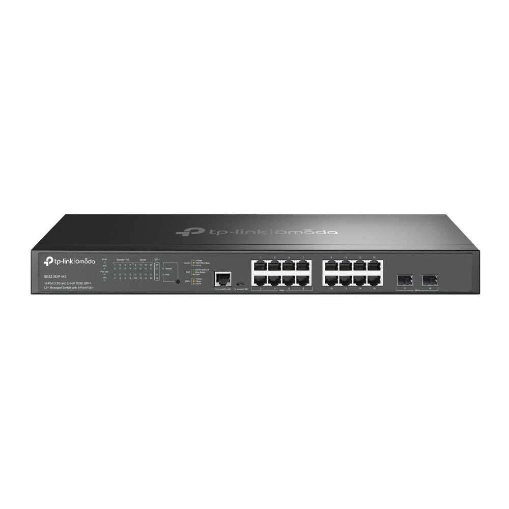 Управляемый коммутатор TP-Link 	SG3218XP-M2 Omada 16-Port 2.5GBASE-T