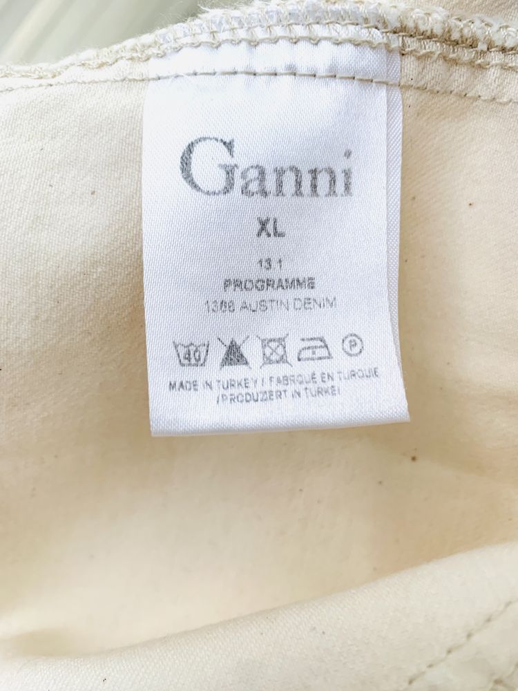 Ganni оригинал дънково яке тип biker jacket
