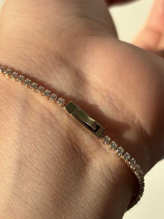 Bratara tenis aur 14k