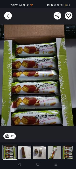 Trei cutii de ciocolata Dubai