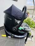 Scoică/Scaun auto Easy Go Buz Pro cu bază pivotantă ISOFIX 0-13 kg