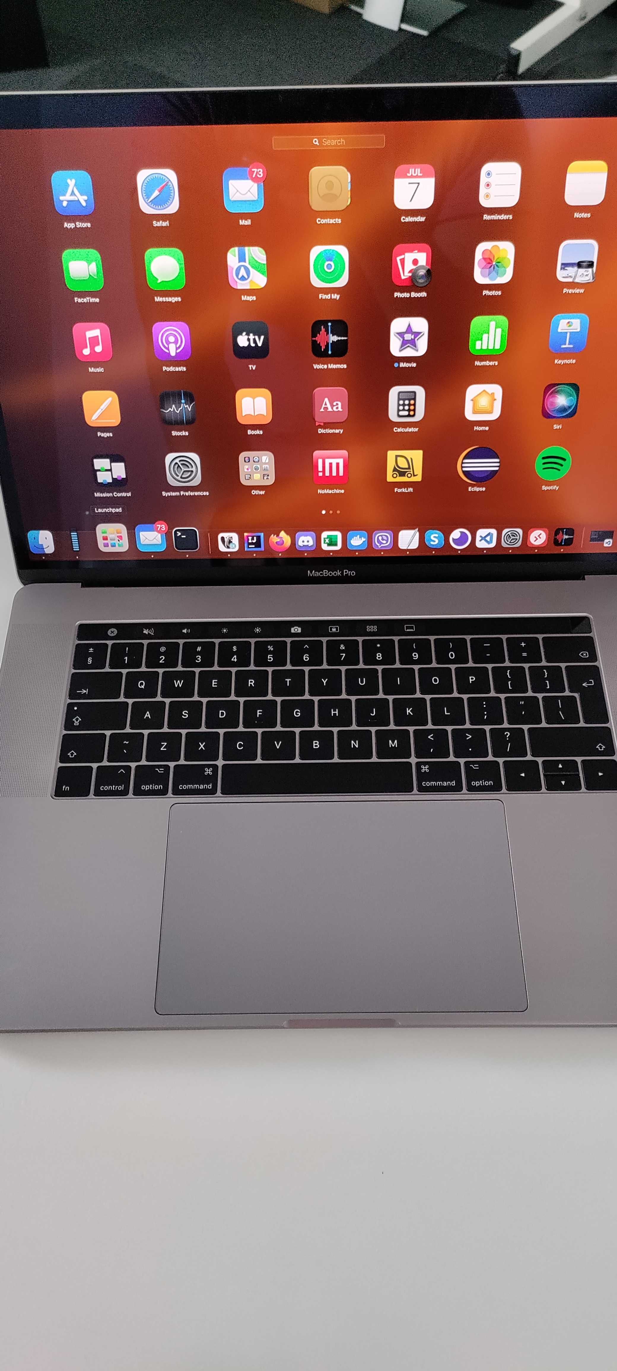 MacBook Pro 15', 2017, 16 RAM, 256 GB NVME