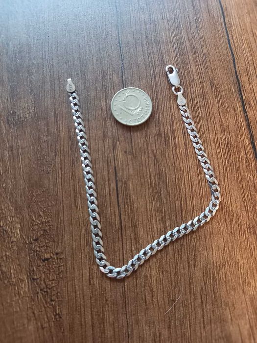 Сребърна гривна 925 ITALY