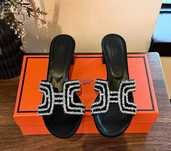 Hermès Diamond Heeled Sandals - Дамски Сандали {36-41}