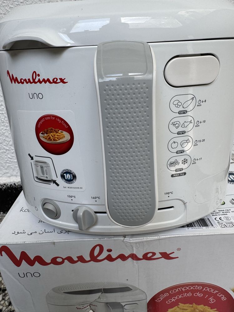 Електрически Фритюрник с Мазнина Moulinex Serie F68-P, 1.8л, 1470W!