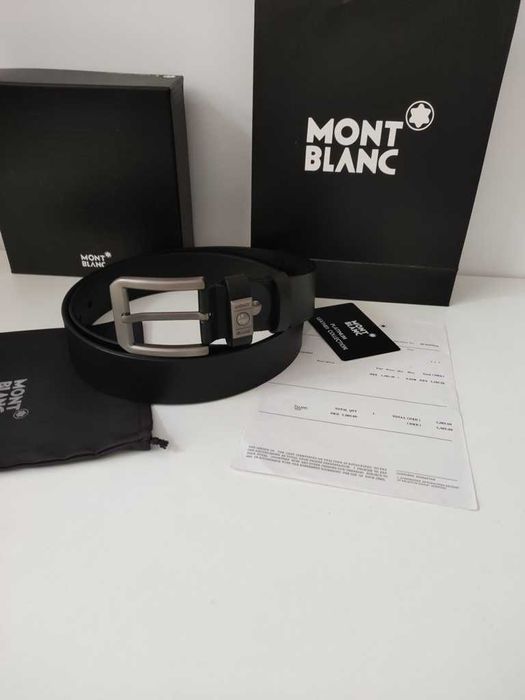 Emporio Armani Curea pentru bărbaț, Mont Blanc piele 0588