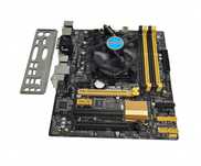 Placa de baza ASUS B85M-E + procesor Intel Haswell i7 4770 + cooler