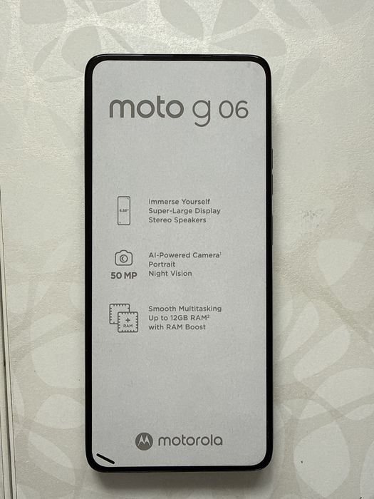 Motorola g06, nou, neactivat.