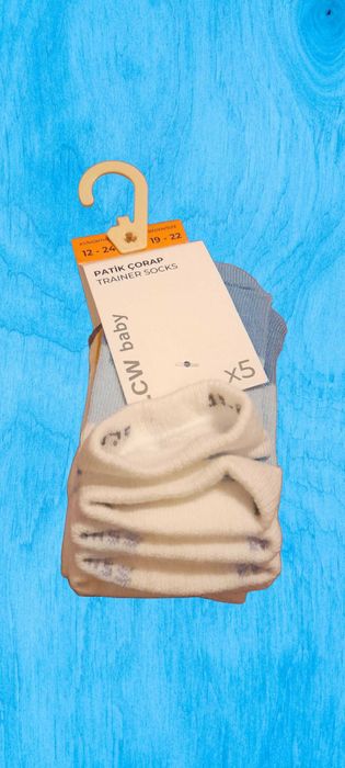 Set 5 perechi sosete LCW baby 19-22