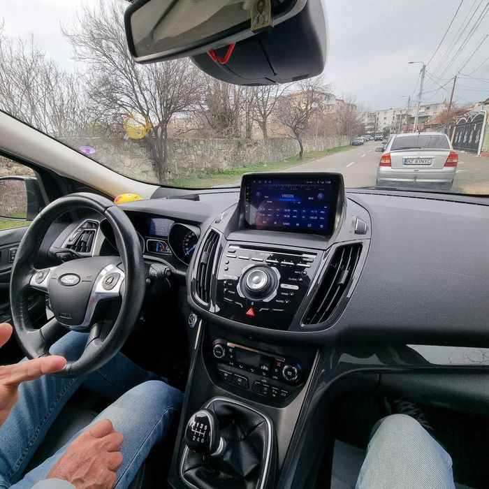 Navigatie Android Ford Kuga Waze YouTube GPS BT USB