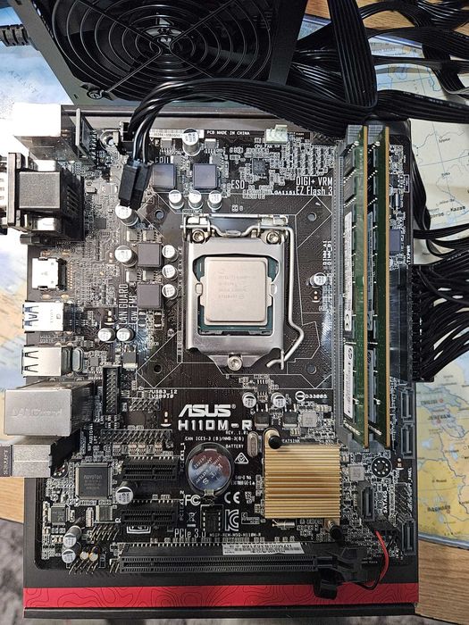 PC GAMING I5-8500/RX580 8gb/16gb ram/480ssd/500hdd/aqirys