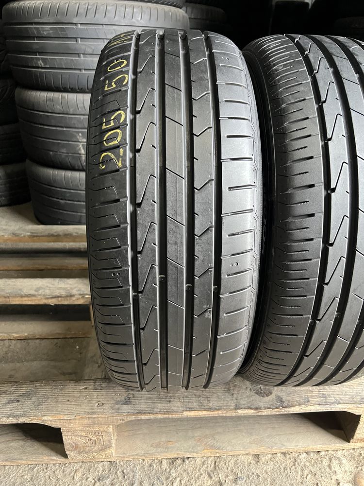 2 anvelope de vara 205/50/17 Hankook 7 mm!