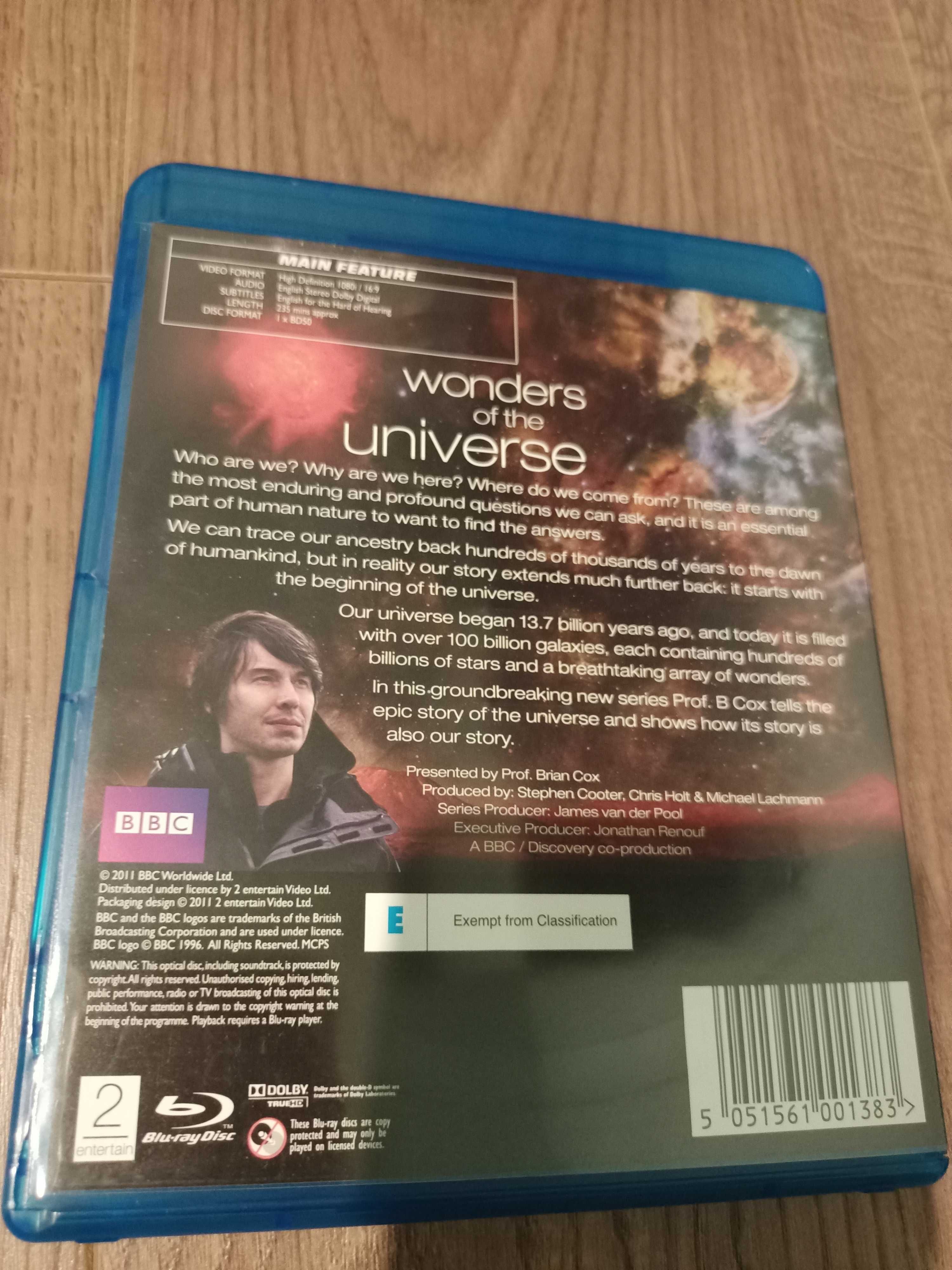 Blu-ray Brian Cox Wonders of the Solar System / Universe documentar