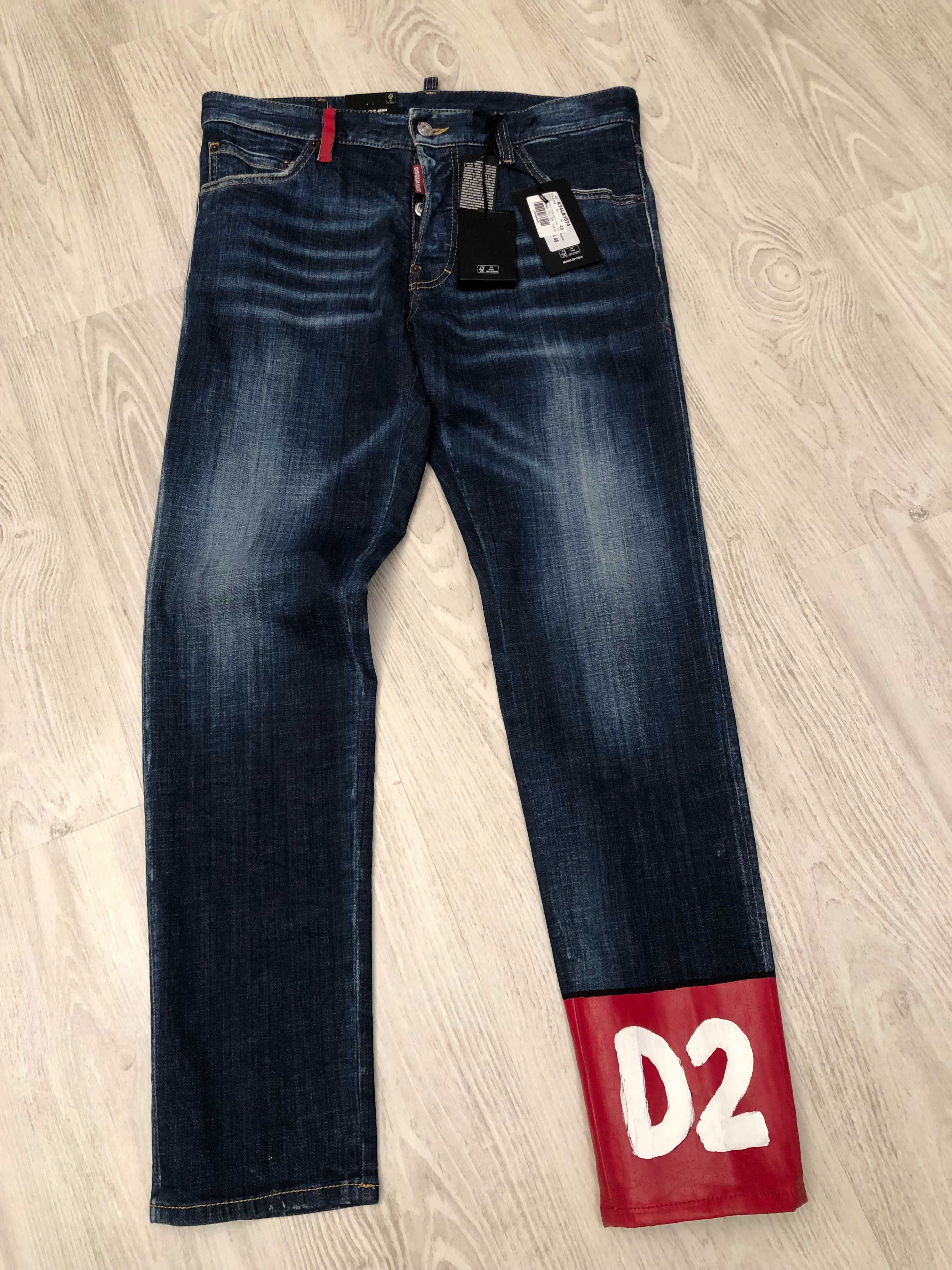 Dsquared2 blugi Cool Guy Jean 46 italy, sau S, retail 625 euro