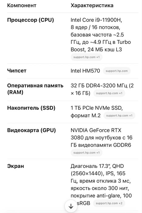 Notebook HP OMEN
