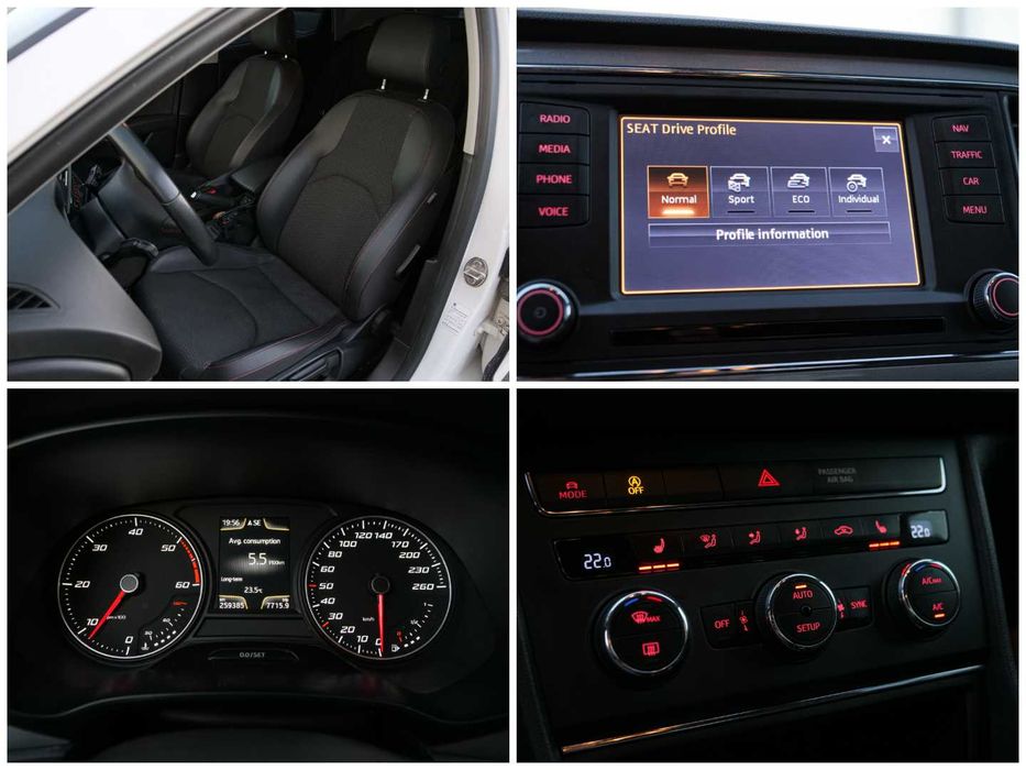 Seat LEON FR III versiune 5F  fara daune /propietar 150cp foarte dotat