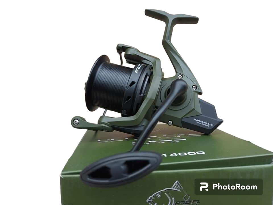 SET 4 Lansete FL FLX10 Carp 3.90 3.75Lbs + 4 Mulinete Pro FL FLX 14000