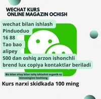 WeChat ochib beramiz va ochish orgatamiz