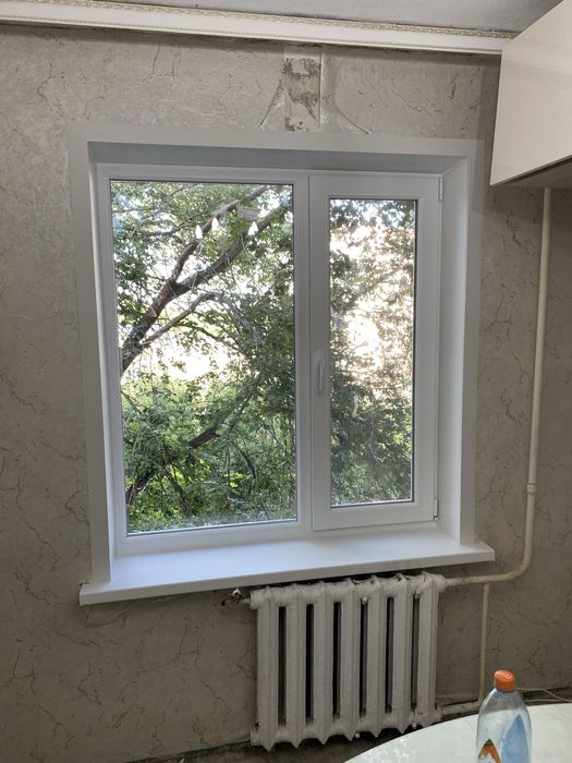 Откосы окна пластиковые , стеклопакеты , установка
