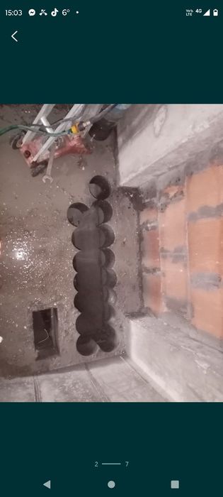 Carote hote centrale Tăieri beton  demolări