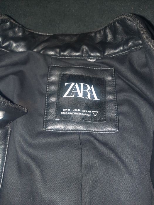 Geaca piele Zara , marimea m