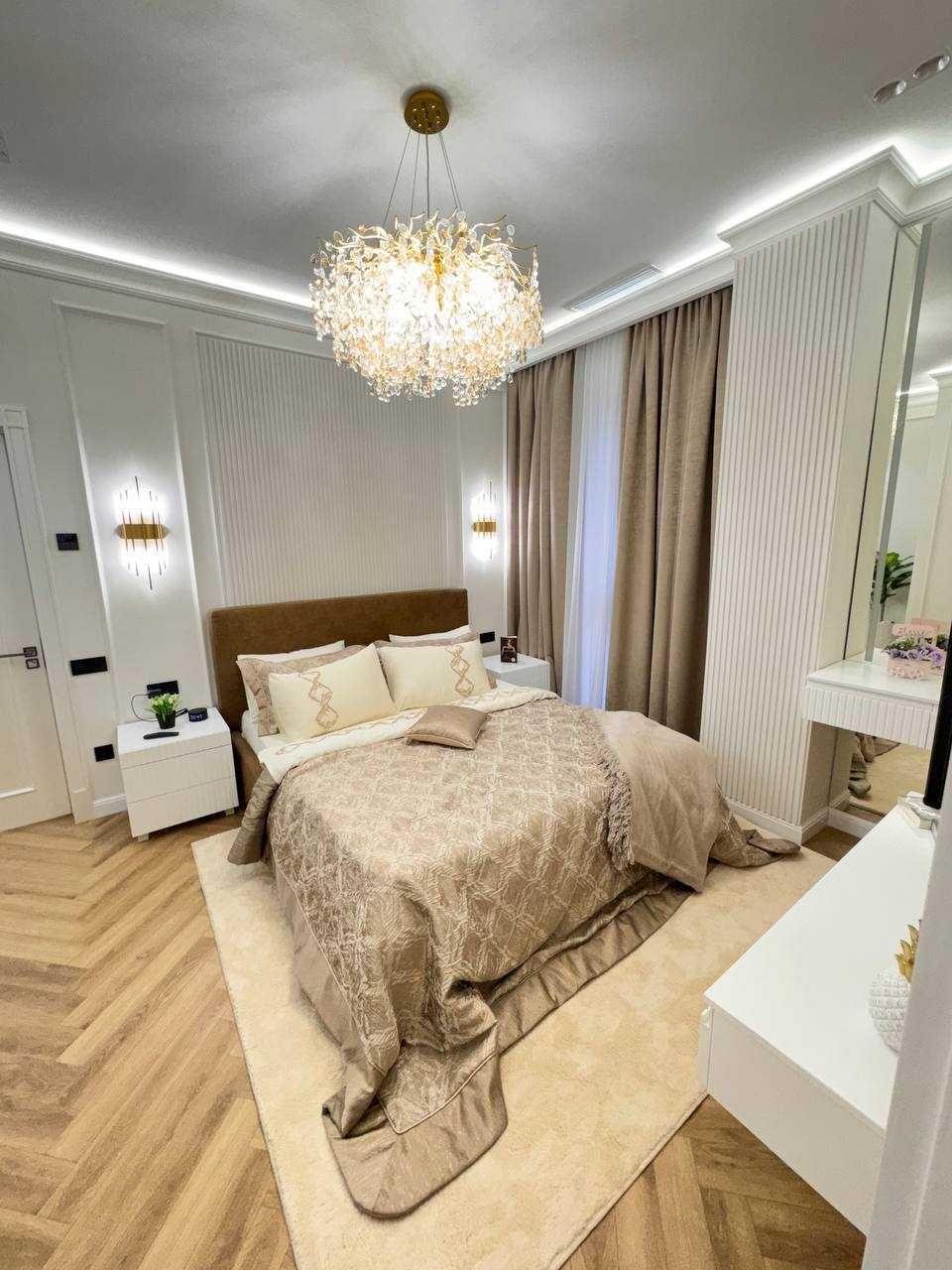 ЖК Mirabad Avenue,3-комнатная,4/12,116 м²,2 с/у,евроремонт,меб/тех