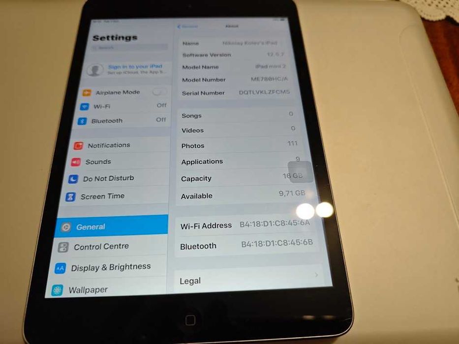 iPad mini 2 16gb