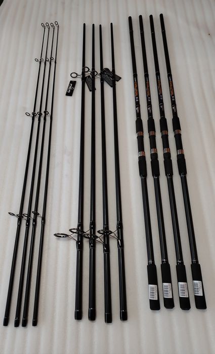 Set 4 Lansete Crap Pro Fl Evolution X-3, 3.9m 3.5 Lbs 3 segmente