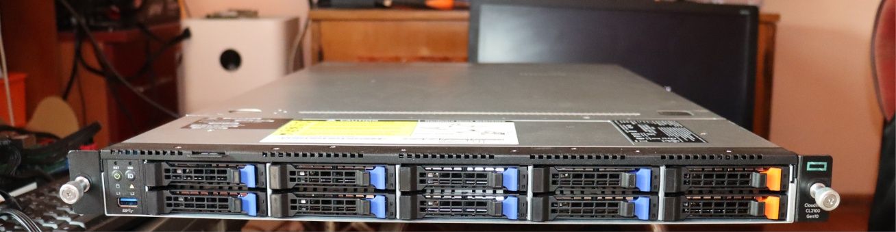 Server HPE CL2100 Gen10 36Cores 2XGold 32Gb 10x2.5" [2xNVMe] -NOU
