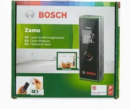 Telemetru cu display si laser Bosch Zamo,20 m domeniu lucru,sigilat