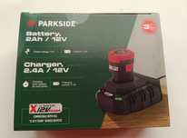 Parkside : Incarcator 12 V plus/sau  acumulator 2A  .Garantie 3 ani