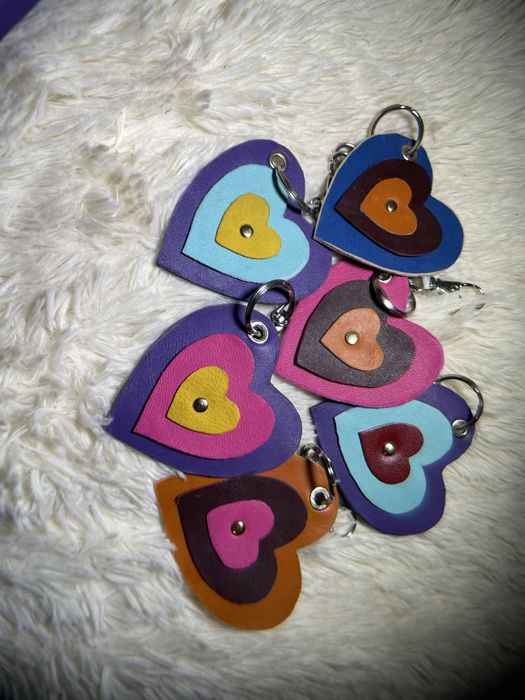 Breloc din piele naturala