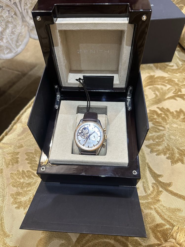 Original ZENITH el primero золото часы если интересно пишите не звонит