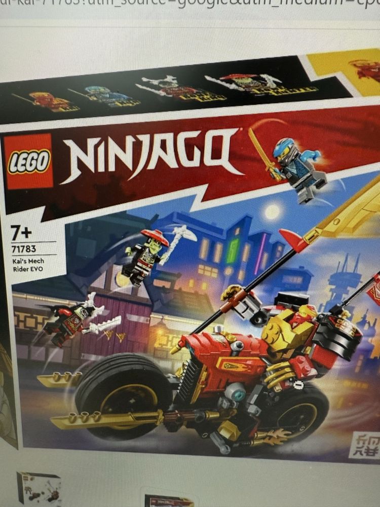 Lego Ninjago - robotul evo a lui Kai