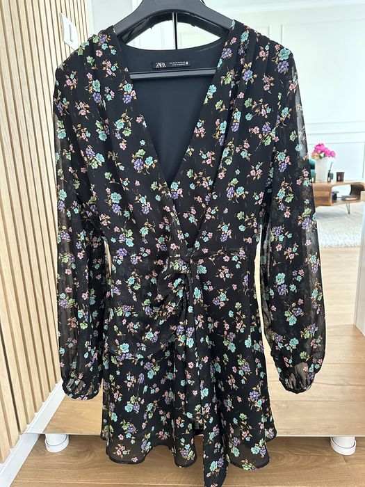 Rochie Zara, florală, mărimea XS