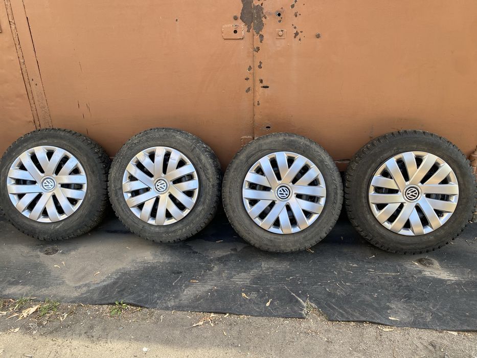 Резина с дисками и колпаками 195/65/15