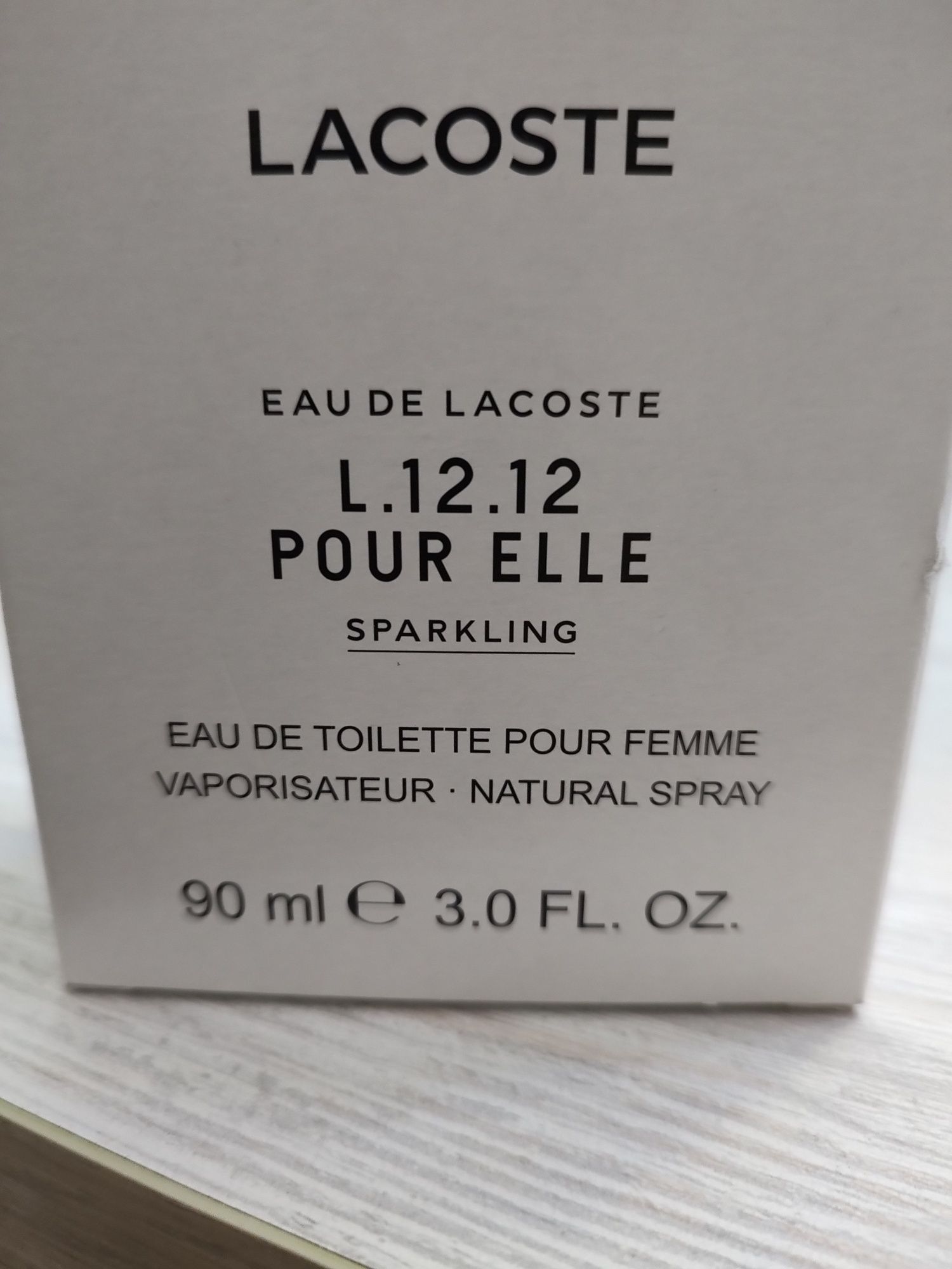 Туалетная вода для женщин Lacoste L.12.12 pour elle sparkling