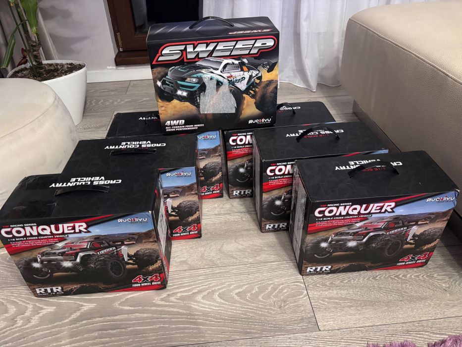 Automodel CONQUER 4x4 clasa 1/16 RTR si varianta PRO 70 km/h