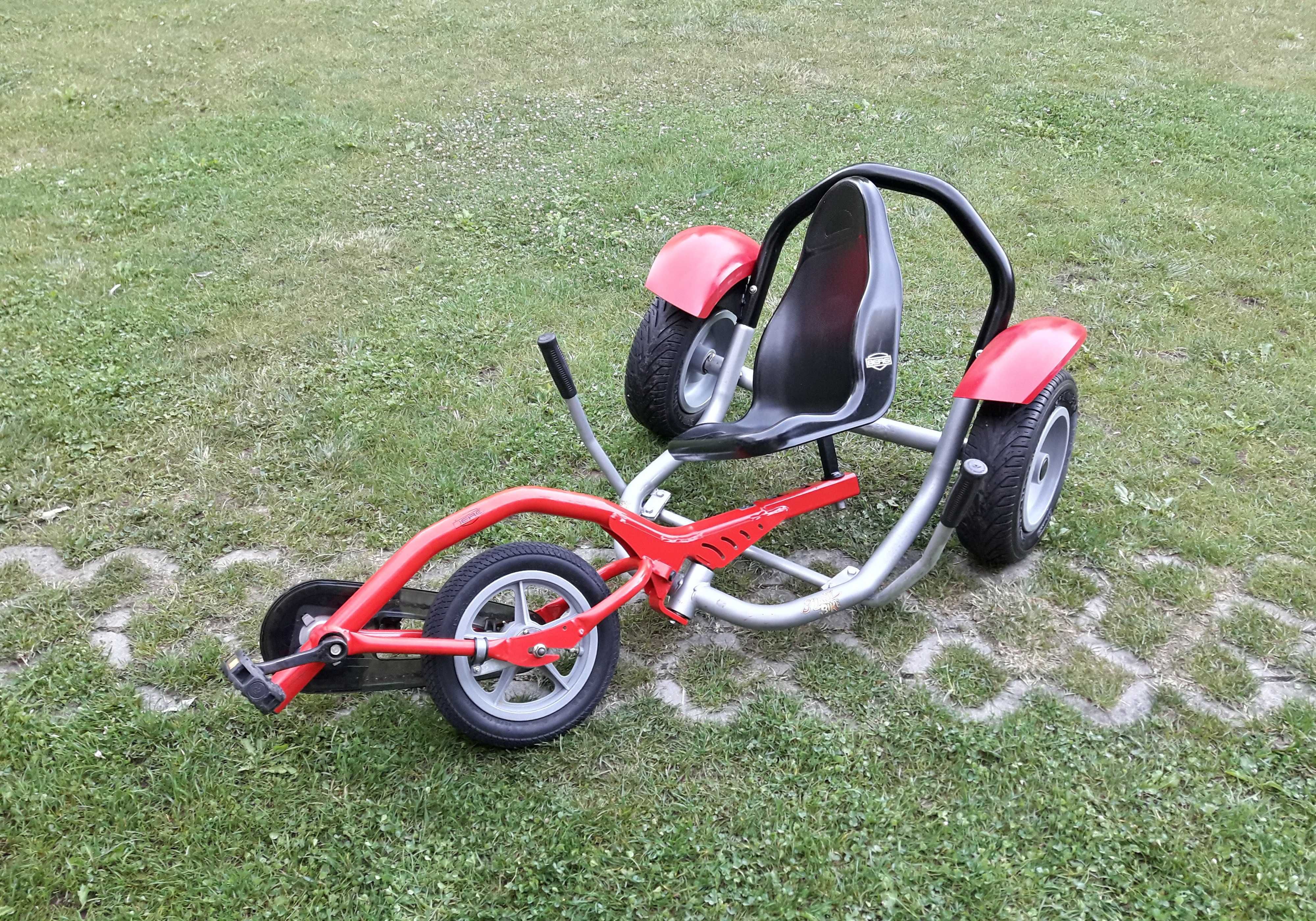 Cart (Kart) cu pedale BERG Balanz Bike Bazzic XL BFR, roșu
