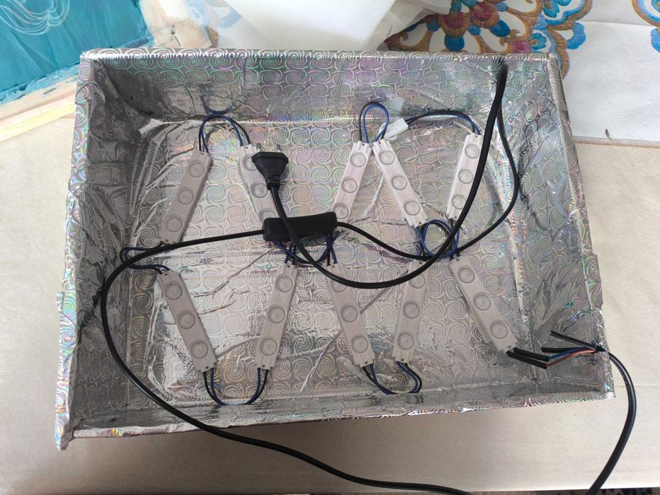 Үй жағдайында Шелкографияға арналған лампа