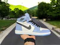 Adidasi Nike Jordan 1 University Blue - Adidasi Fete Baieti