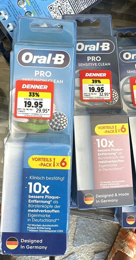 Capăt - rezervă pentru periuță de dinți electrică Oral-B Pro