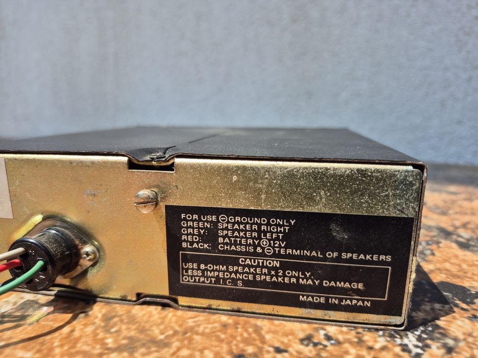 Casetofon player auto marca Holyday, model Stereo , made in japan