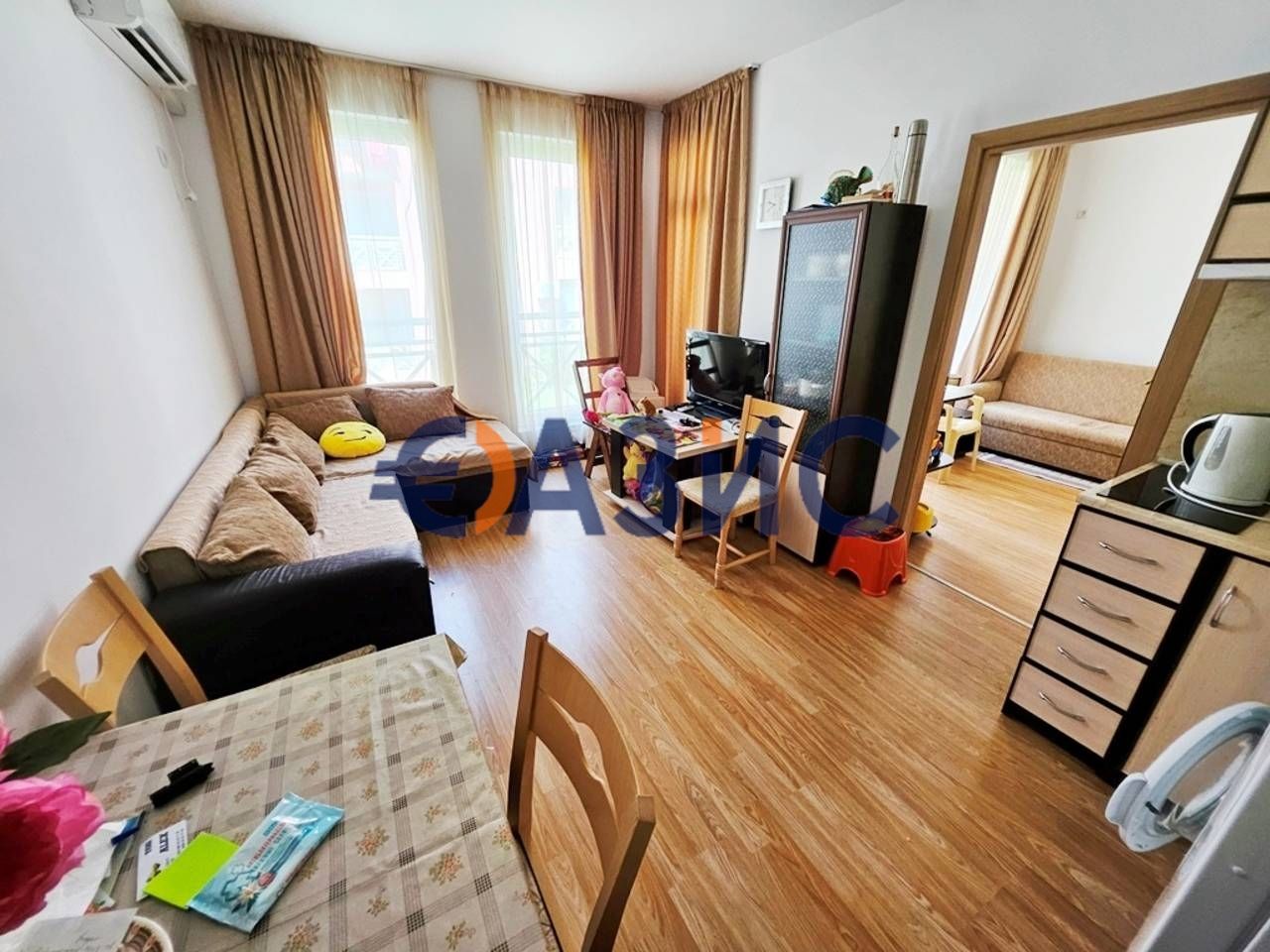 Апартамент с 1 спалня в комплекс Sunny Day 6, 42 кв.м., Слънчев бряг,