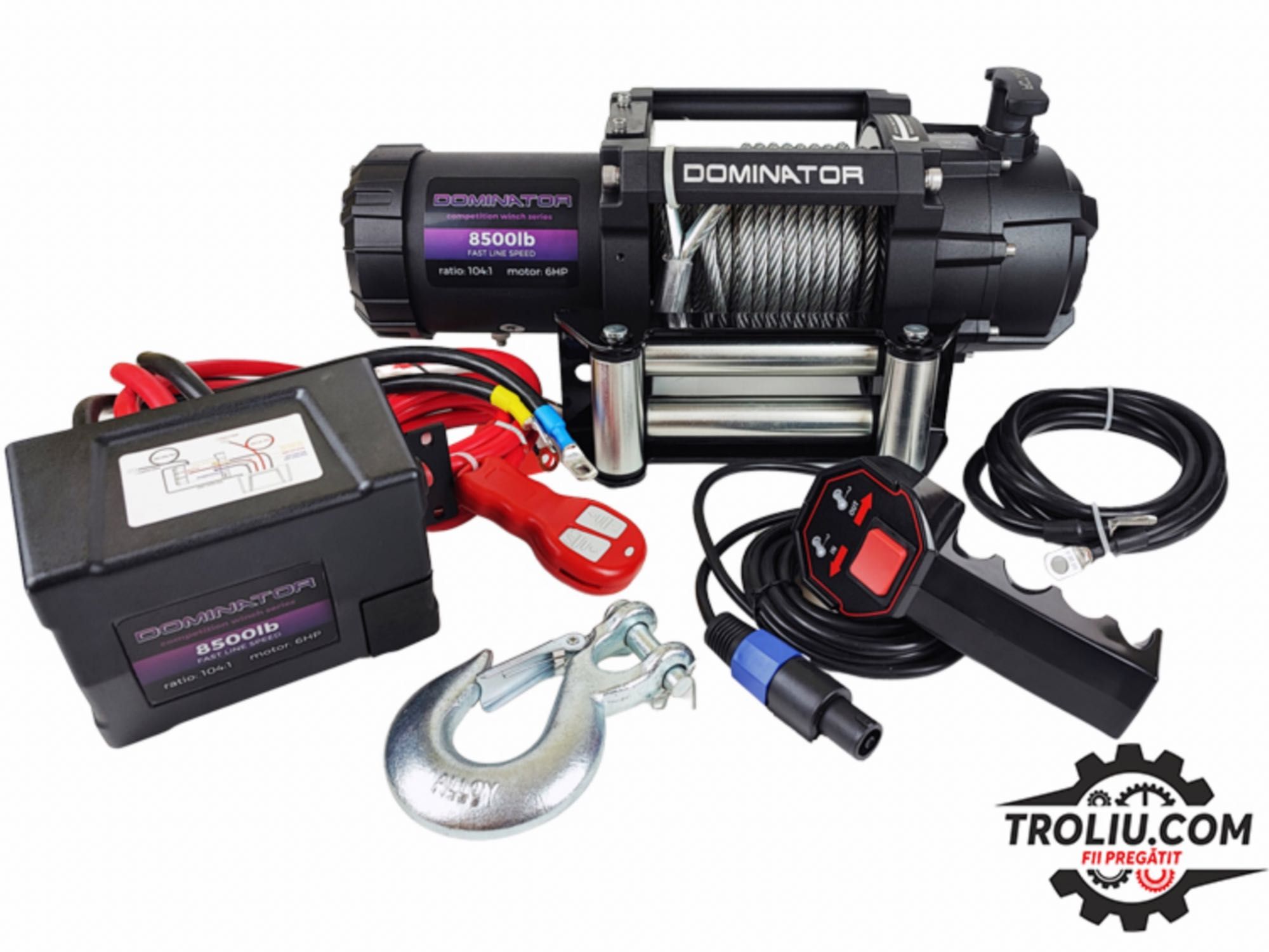 Troliu electric Dominator 8500 FLS Speed Rapid  model 2023 auto