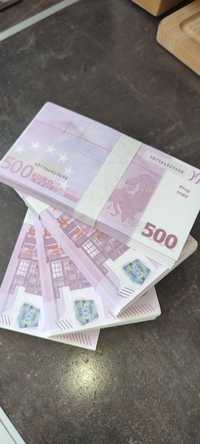 Реквизитни банкноти, реплика на 500€