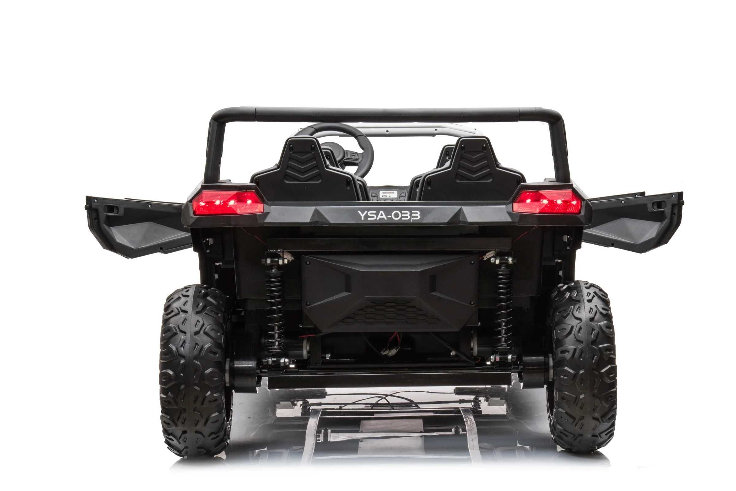 UTV electric pentru 4 copii Kinderauto BJY033 4x 150W, 24V 14Ah #white