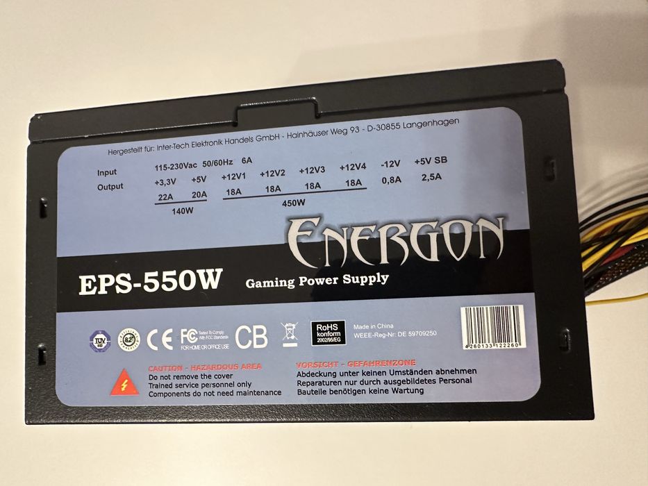 Sursa Inter-Tech Energon 550W