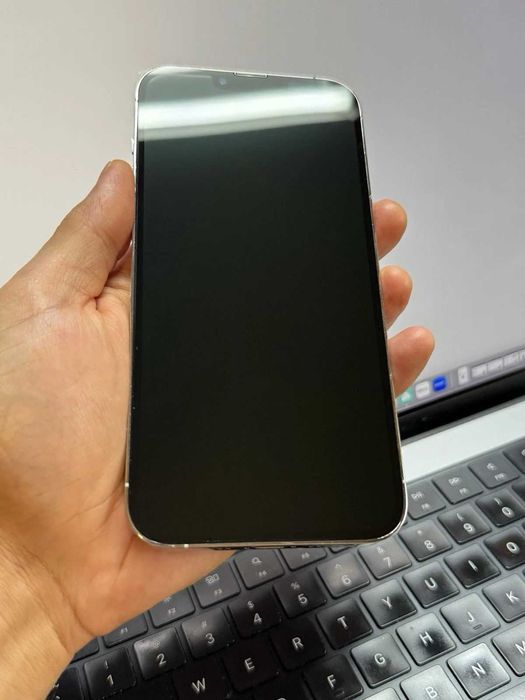 iPhone 13 Pro Max 256GB Silver Перфектен