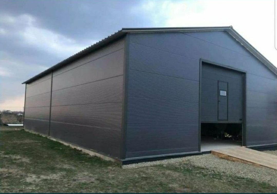Vand si construiesc o gama larga de hale sau structuri metalice noi ne